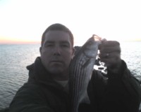 chesapeake bay rockfish sunrise dawn fishing jetty